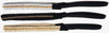 3-Fasce-Glitter-Catena-1cm-Nero-Oro-Argento-Retrò-Elastico-Fermacapelli-Frontino