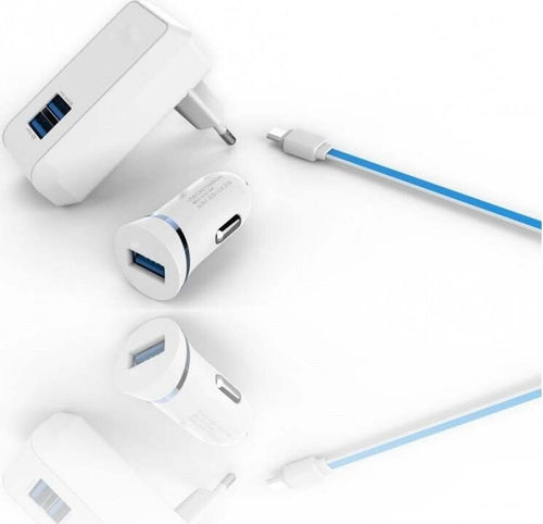 3 In 1 Spina Alimentatore Con 2 Porte Usb Adattatore Smartphone Cellulare Elettronica/Cellulari e accessori/Accessori/Caricabatterie/Caricabatterie da auto Trade Shop italia - Napoli, Commerciovirtuoso.it