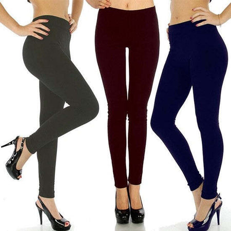 3 LEGGINGS / CALZE MOD.095 DONNA FELPATI COMODI CALDI ELEGANTI 3PZ. VARI COLORI Moda/Donna/Abbigliamento/Leggings Trade Shop italia - Napoli, Commerciovirtuoso.it