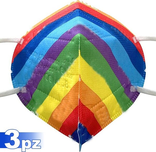 3-Mascherine-Protettive-Ffp2-Senza-Valvola-Mascherina-Con-Bandiera-Della-Pace