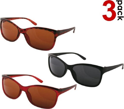 3 Occhiali Da Sole Reflexxvision Uv 400 Donna Modello Cremona Colori Assortiti Moda/Donna/Accessori/Occhiali e accessori/Occhiali da sole Trade Shop italia - Napoli, Commerciovirtuoso.it