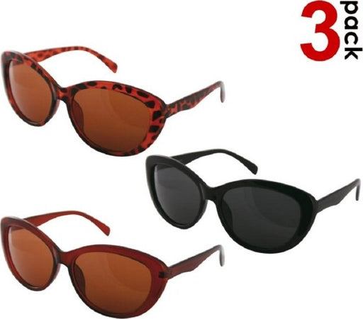 3-Occhiali-Da-Sole-Reflexxvision-Uv-400-Donna-Modello-Trapani-Colori-Assortiti