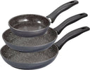 3 Padelle Cucina Antiaderenti In Alluminio Con Rivestimento Effetto Stone Da 20-24-28 Cm Di Diametro Casa e cucina/Pentole padelle e pirofile/Pentole e padelle/Set/Set di padelle Puleo Casa - Palermo, Commerciovirtuoso.it