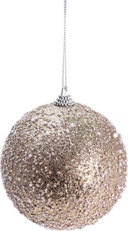 3 palline per albero di natale Champagne Ø 10 cm pendaglio decorato Casa e cucina/Decorazioni per interni/Addobbi e decorazioni per ricorrenze/Decorazioni natalizie/Addobbi e decorazioni/Palle e palline MagiediNatale.it - Altamura, Commerciovirtuoso.it