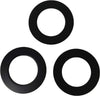 3-Pezzi-Coperchi-Rotondi-Nero-Per-Faretti-Led-FP8705W-Ledlux