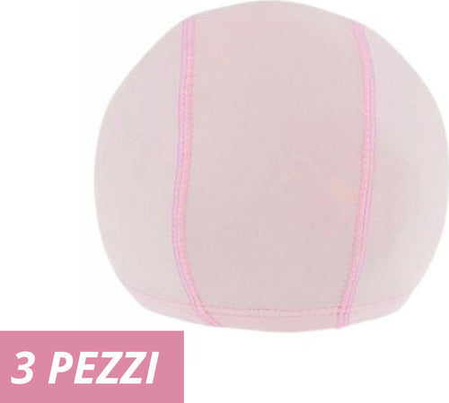 3 Pz Cuffia Piscina Mare Nuoto Pressata Monocolore Rosa Con Fascia Elastica 2 Cm Sport e tempo libero/Attività ricreative all'aperto/Sport acquatici/Nuoto/Cuffie Trade Shop italia - Napoli, Commerciovirtuoso.it