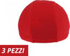 3 Pz Cuffia Piscina Mare Nuoto Pressata Monocolore Rossa Con Fascia Elastica 2cm Sport e tempo libero/Attività ricreative all'aperto/Sport acquatici/Nuoto/Cuffie Trade Shop italia - Napoli, Commerciovirtuoso.it