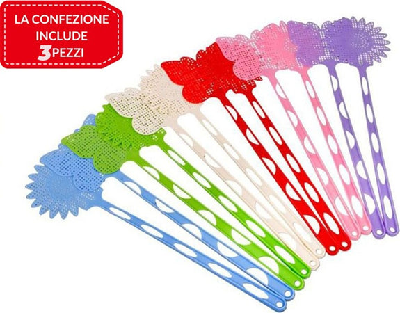 3 Pz Paletta Abbattimosche Abbatti Mosche Scaccia Insetti Colori Assortiti 43 Cm Giardino e giardinaggio/Giardinaggio/Prodotti fitosanitari e pesticidi/Insetticidi/Insetticidi per ambienti/Mosche Trade Shop italia - Napoli, Commerciovirtuoso.it