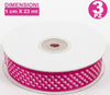 3 Rotoli Nastro Fucsia Pois Bomboniera Organza Raso Bobina Decorazioni Decoupage Casa e cucina/Hobby creativi/Materiali per hobby creativi/Forniture per feste/Bomboniere Trade Shop italia - Napoli, Commerciovirtuoso.it
