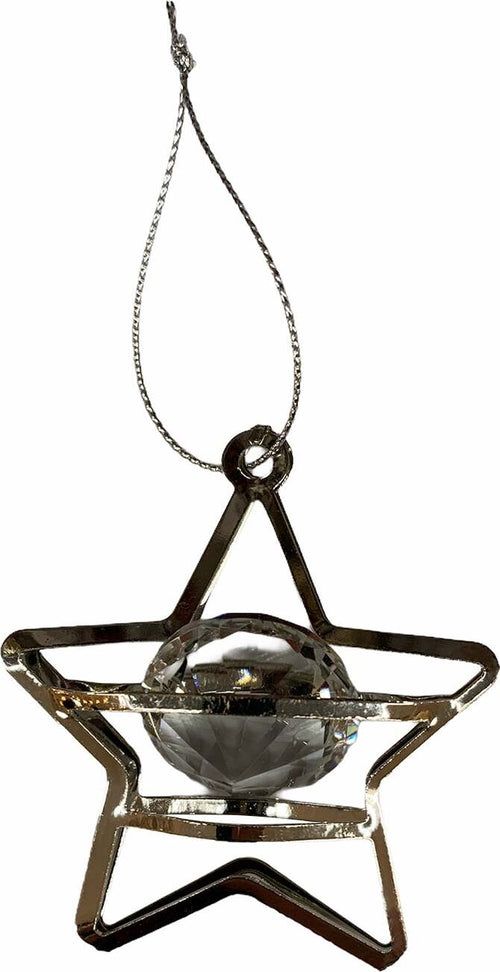 3 Stelle argento pendaglio decorato per Albero di Natale decorazione natalizia Casa e cucina/Decorazioni per interni/Addobbi e decorazioni per ricorrenze/Decorazioni natalizie/Addobbi e decorazioni/Palle e palline MagiediNatale.it - Altamura, Commerciovirtuoso.it