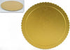 3-Vassoi-Porta-Torta-Piatto-30-Cm-2mm-Oro-Tondo-Circolare-Cartone-Dorato
