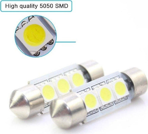 3 X Festoon Siluro 39 Mm Bulb 3 Led Smd C5w W5003 T11 5050 12v Auto Abitacolo Auto e Moto/Parti per auto/Luci lampadine e indicatori/Lampadine/Lampadine per interno auto/Lampadine tettuccio Trade Shop italia - Napoli, Commerciovirtuoso.it