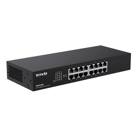 Switch 16 Porte 10/100/1000 Gigabit Non Gestito, TEG1016D