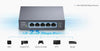 Switch con 5 Porte 2.5G Ethernet Custodia in Metallo, HS105