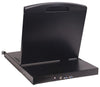 Console KVM USB/PS2 con LCD 19'' da Rack 19'' Dual Rail