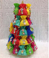 30-Bomboniere-Clown-Pagliaccio-Per-Nascita-Sacchettini-Confetti-Alzatina-Torta
