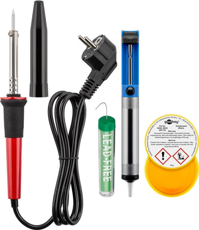 Kit Valigetta di 20 Attrezzi con Set di Saldatura in Pratica Custodia