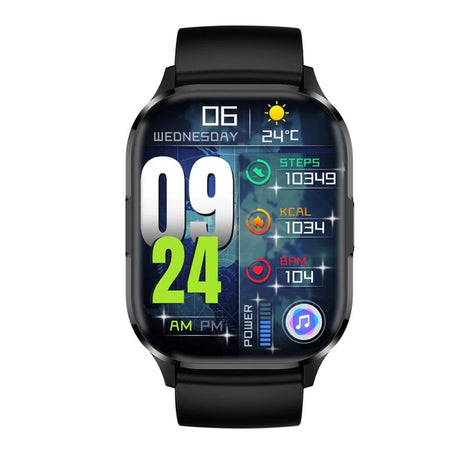 Smartwatch Fitness Bluetooth V5.3 Mento Display 2,01'' IP67 Nero