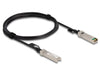 Cavo in Rame Twinax Passivo con Connettori SFP+ 10Gb 2m Nero