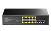Switch PoE+ 10/100M 8 Porte con 2 Porte Uplink, FS1010PG