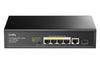 Switch Gigabit PoE+ 5 Porte con 1 Slot SFP, GS1005PTS1
