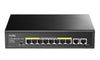Switch Gigabit PoE+ 10 Porte, GS1010PE