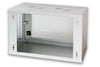 Armadio Rack 19'' a muro 10 unità prof. 400 Grigio Assemblato