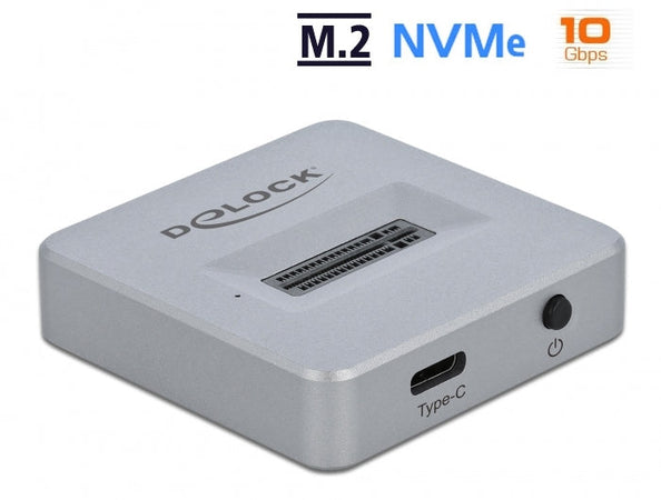 Docking Station per SSD M.2 NVMe PCIe SSD con USB Type-C Femmina