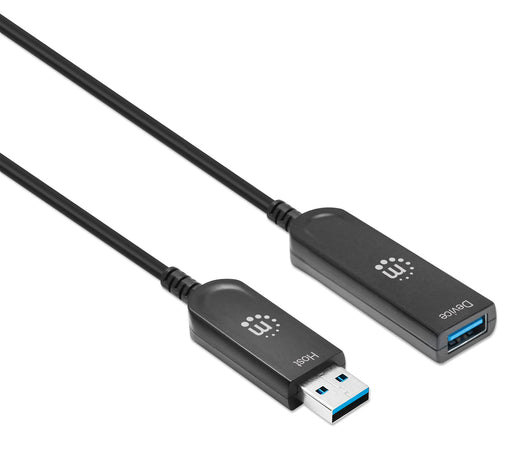 Cavo Ottico Attivo USB 3.2 Gen 2 SuperSpeed+ Active Optical Cable USB A M/F 20m