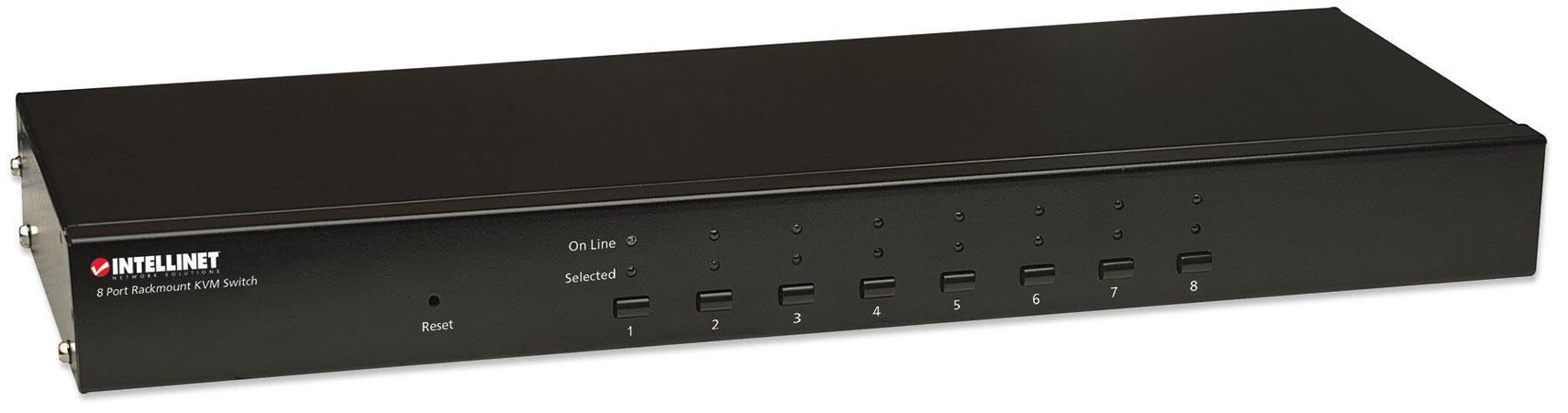 KVM Switch 8 porte combo USB + PS/2, OSD