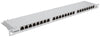 Pannello Patch 24 posti 19'' 0.5U Cat6 FTP Grigio