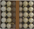 30 palline natalizie in PVC Beige Lucido e Opaco da Ø 6 cm, Pendaglio Tinta Unita Casa e cucina/Decorazioni per interni/Addobbi e decorazioni per ricorrenze/Decorazioni natalizie/Addobbi e decorazioni/Palle e palline MagiediNatale.it - Altamura, Commerciovirtuoso.it