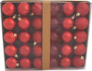 30 palline natalizie in PVC Rosso Lucido e Opaco da Ø 6 cm, Pendaglio Tinta Unita Casa e cucina/Decorazioni per interni/Addobbi e decorazioni per ricorrenze/Decorazioni natalizie/Addobbi e decorazioni/Palle e palline MagiediNatale.it - Altamura, Commerciovirtuoso.it