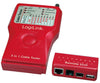 Tester di Rete per Cavi Firewire RJ45 Cat. 5 e 6, ISDN, USB e BNC