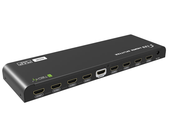 Splitter HDMI2.0 4K 8vie HDR/EDID