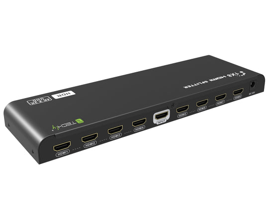 Splitter HDMI2.0 4K 8vie HDR/EDID