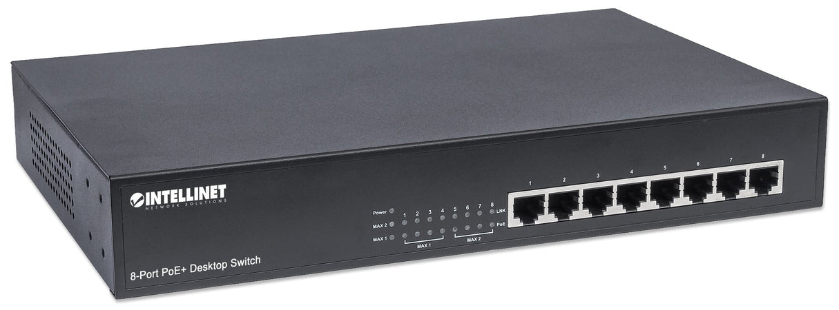 Switch PoE+ 8 Porte 10/100, Desktop / Rack