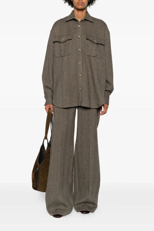 Ermanno Scervino Camicie Marrone da donna