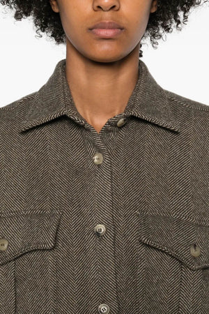 Ermanno Scervino Camicie Marrone da donna