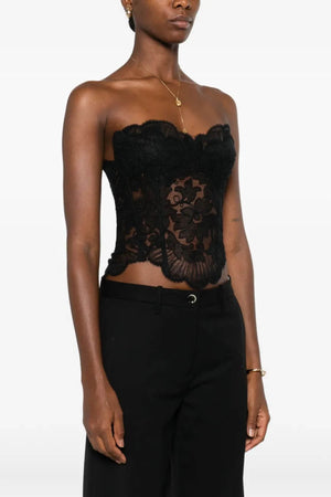 Ermanno Scervino Top Nero da donna