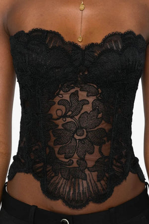 Ermanno Scervino Top Nero da donna