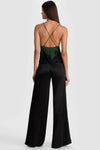 Alice + Olivia Top Black/green da donna