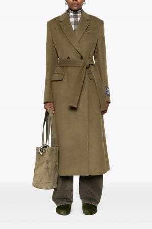 MSGM Giacconi Verde da donna
