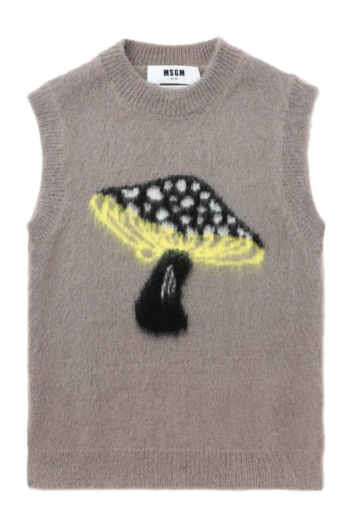 MSGM Maglie Grigio da donna