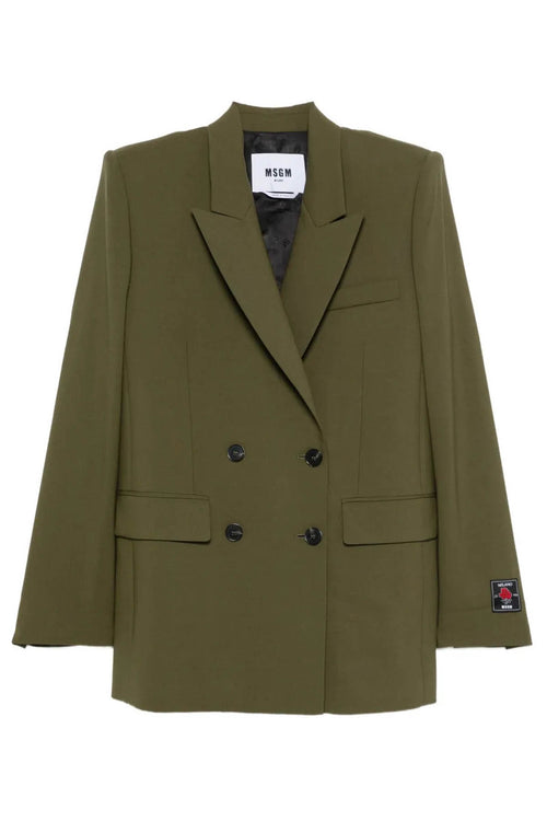 MSGM Giacche Verde da donna