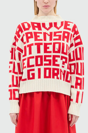 MSGM Maglie Rosso da donna