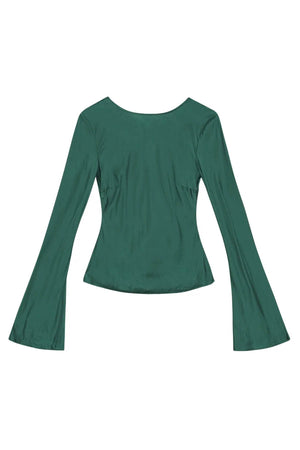 GANNI Camicie Verde da donna