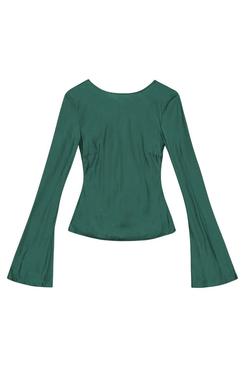 GANNI Camicie Verde da donna