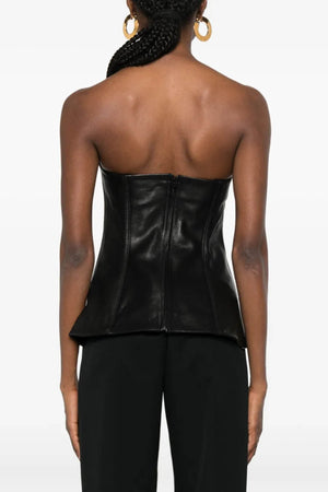 SIMKHAI Top Nero da donna