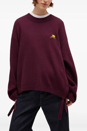 GANNI Maglie Bordeaux da donna